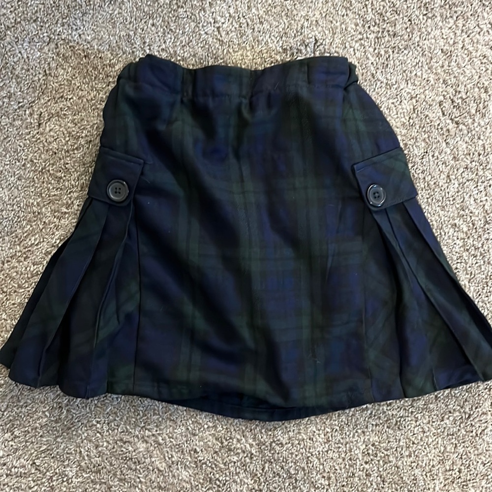 Lands End Side Pleated Skort